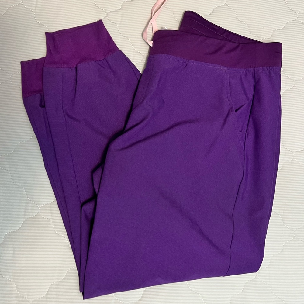 FIGS XLP Ultra Violet jogger scrub pants